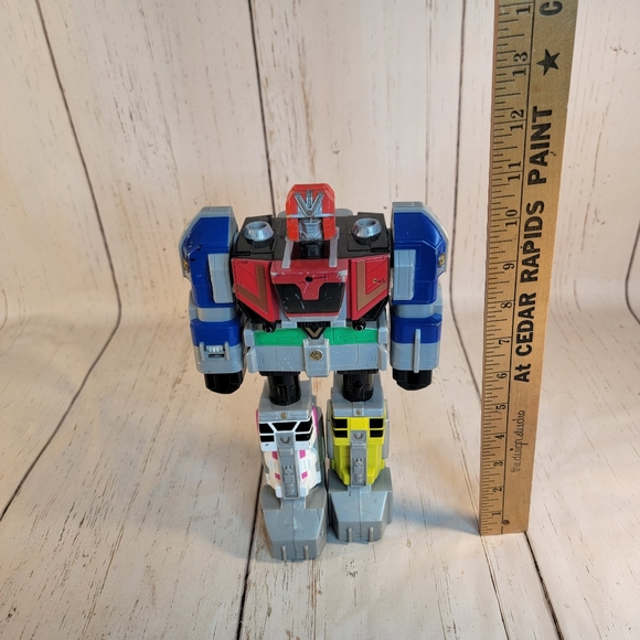 Power Rangers Lightspeed Rescue Omega Megazord Large Zord Bandai 1999 11" - Picture 12 of 12